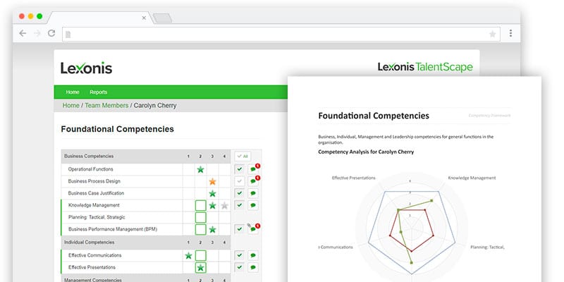 Lexonis Competency Software