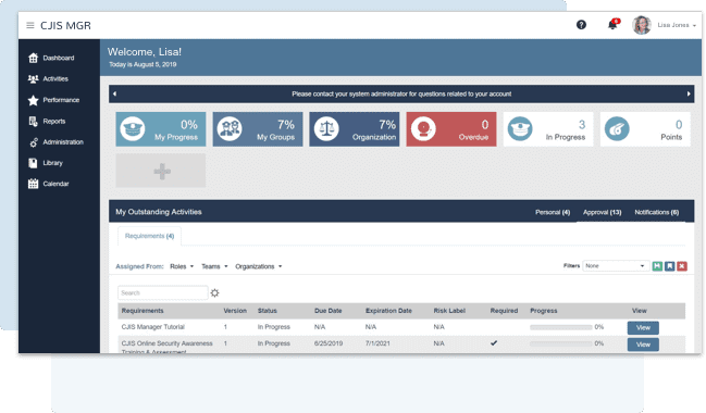 CJIS Vendor Compliance Online 2 CJIS Vendor Compliance Online