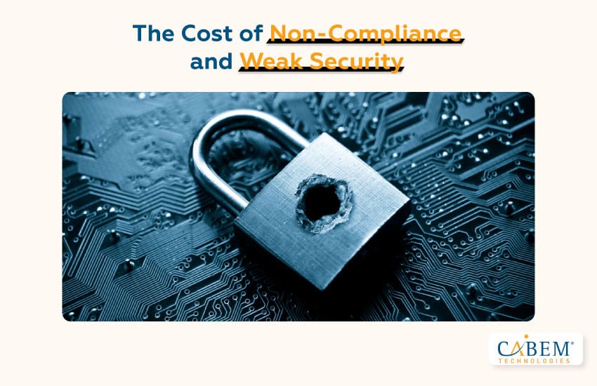 The Cost of Non-Compliance and Weak Security
